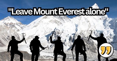 ‘Leave Mount Everest alone’: The Highest Mountain in the world is trending on TikTok and it’s ruining it for serious climbers