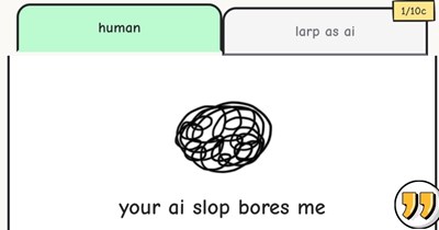 ‘Your AI Slop Bores Me’ is a New Website That Lets Humans Steal an AI’s Job