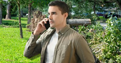 Homeowner "absolutely shocked" by construction firm that cut down 2 backyard trees without warning