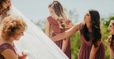 Generous bride and her wedding party clap back at entitled bridesmaid who keeps wearing the formal dress the bride bought her for other events: ‘I’ve been trying hard to be a chill bride!'