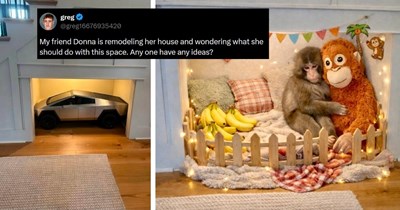 Funny Twitter Thread Goes Viral After Man Asks What He Should Do With the Space Beneath His Stairs