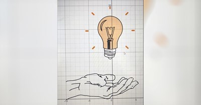 Teacher gives student 90% for their intricate graph art, student is baffled by not receiving a perfect grade