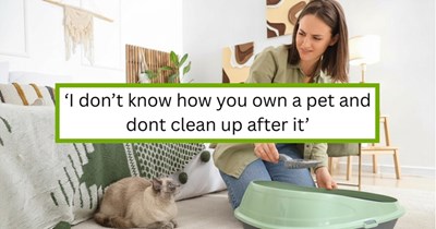 'I watched him not bathe for month': 42-year-old roommate threatens to sell her housemate's cat after he refuses to shower or clean the litter box