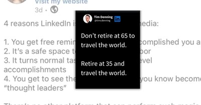 21 Ridiculously Self-Important LinkedIn Posts to Welcome You Back to the Workforce