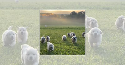 'Tiny paws heading your way': 21 Cute puppies running wild and free straight to your heart 