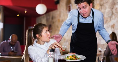 'Some surprises are nice, some are not': Dad gets stuck with a $600 restaurant bill when his future son-in-law bails on paying, awkward stalemate causes a loyal daughter to back up her family