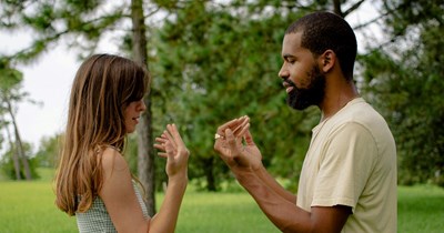Couple accuses neighbors of listening to their arguments after couple decides to yell at each other outside for the entire neighborhood to hear: 'These nosy neighbors'