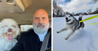 21 Deeply Happy Dog Pics fur a Tail Wagger of a Weekend