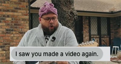 Watch: Homeowner turns 1.5 years' worth of HOA president angry texts into a mock-rock song that launches a campaign for him to replace Karen as president