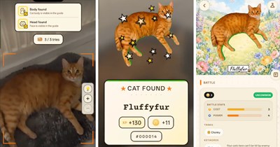 ‘Pokémon Go, but for cats’: Free mobile game that allows you to "catch" cats, turn them into playable cards, and collect them launched hours ago