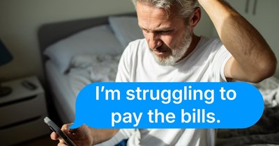53-year-old stepdad demands his 19-year-old stepdaughter and her boyfriend contribute financially after they overstayed a 30-day arrangement by 4 months, while he struggles to pay rent
