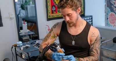 Customer blames tattoo artist for “backwards” name tattoo after approving the stencil twice and watching the entire piece, then asks him to fix it: 'Your skin isn't a dry erase board'