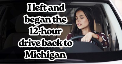 Michigan woman turns her car around and drives 12 hours home instead of taking her sister to the family's North Carolina beach house after the sister refuses to stop kicking her seat: ‘You can drive yourself and we will just drive back to MI now’