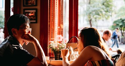 Woman gets upset at the guy she's dating because he acts nice when they are alone but condescending when he's with his friends, now she doubts if he's sincere: 'Am I blowing his banter out of proportion?'