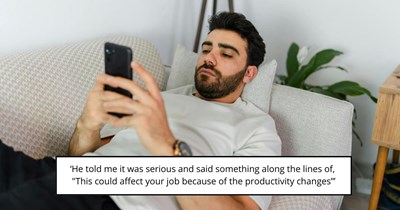 Employee refuses to join a "serious" Teams meeting on his day off after a coworker ambushes him with a last-minute invite, now fears it could cost him his job: 'Did I mess up?'