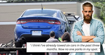 Tenant tows six cars for parking in the assigned spot included in his rent, gets accused of being unreasonable because he doesn't own a car: 'Am I overreacting?'