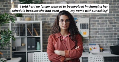 Coworker lies to their manager by claiming a colleague agreed to cover her shift so she could leave for a hair appointment, then calls them petty for refusing to help during a real emergency later: 'Now the office feels awkward'