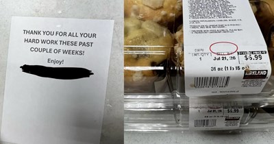 Company gives out expired Costco muffins to thank workers for working in a humid, short-staffed warehouse