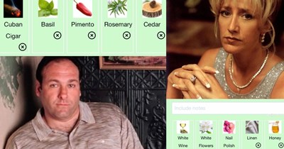 Soprano’s Fragrantica Scent Notes: Beloved character’s 'olfactification' using the 2000s layout for the perfume encyclopedia website