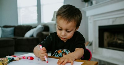 Mom removes pink crayons and markers from her son's school supplies because she thinks that pink is for girls: 'Now that boy is going to have to color a flamingo brick red.'