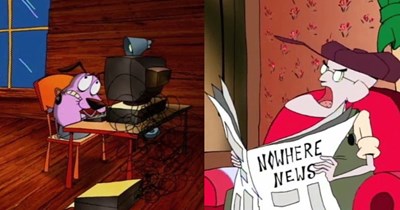 ‘They don’t make ‘em like this anymore’ : 10 funny cowardly dog frames and memes that feel exactly like the middle of your work week 