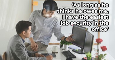 New employee lets senior coworker take credit for his game-changing tool during his 90-day probation, watches him become the office "tech genius" and earn a 5% raise: ‘I haven't corrected anyone’