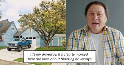 Neighbor uses homeowner's driveway as personal guest parking for the last three months, calls him “anti-family” when he wants to get her sister's SUV towed: ‘It's clearly marked’
