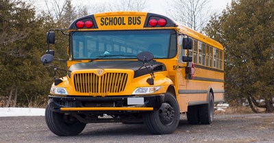 Mother refuses to make the kids ride the bus to school and prefers for them to be taken by their dad, he refuses, as the bus is free and gas isn't: 'If she doesn't want to wake them up, then she will be the one to take them to school'