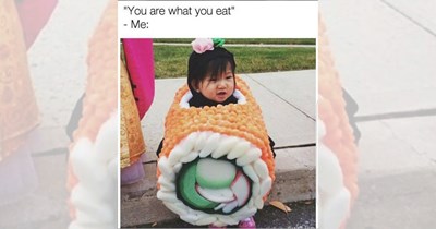 A sushi-bowl full of memes for sushi lovers who can't stop eating California Rolls