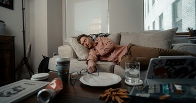 Roommate's boyfriend moves in, uses living room from 8 AM to 6 PM every day, eats all the food, and refuses to contribute to the rent or the bills: 'He said I was making him feel unwelcome in his own home.'