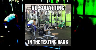 ‘No squatting in the texting rack’: 22 Gym Memes for Future Gym Rats Who Are Just Starting to Build the Habit