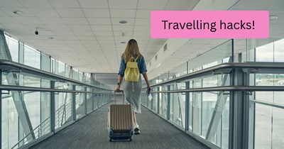 'What's a travel hack to make your trip more enjoyable?' Hacks for people going on vacation, forgetting half of their stuff, and getting late to the airport