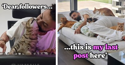 'I won't be using social media for a long time': Famous cat rescuer Sarper Duman abandons his online platforms after backlash from followers over single AI post 