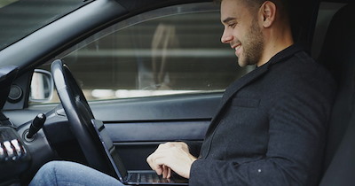 Car dealership employee drives company cars, landlord complains that he is parking 'commercial inventory' on property: 'I do not own a personal vehicle'