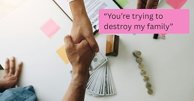 Financially irresponsible son borrows $50.000 dollars from parents, refuses to pay them back, and spends money on vacations and expensive cars: 'He accuses us of being greedy'