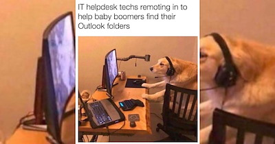 'Where did my files go?': Broken computer memes for all tech experts wanting to quit their jobs and never touch a computer again