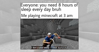 'Just one more diamond': 22 Minecraft memes for gamers mining for hours only to fall into lava and lose everything