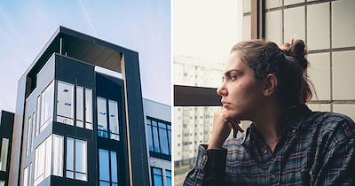 VA tenant is forced to keep her bedroom curtains open because management wants the building to look uniform, despite anyone being able to see inside: ‘Seems insane’