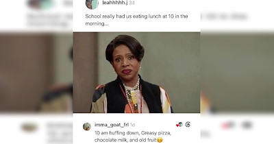Do you remember those times when your lunch was milk and a hamburger at 10 a.m.?: 16 School Lunch Memes 