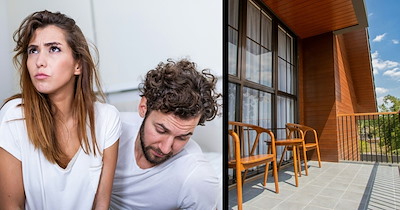 Couple finally decides to confront upstairs neighbor after months of nonstop noises, draws the line when food waste lands on their balcony: ‘We're not going to tolerate it’