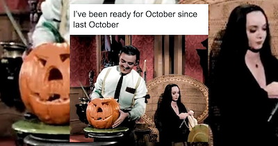 The Addams Family memes to celebrate October and Halloween along the spookiest and healthiest couple in fiction 