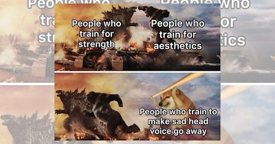 ‘People Who Train to Make Sad Head Voice Go Away’: 17 Gym Memes For The Gym Rats Obsessed With Happiness Gains