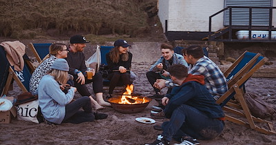Wife declines a weekend with her husband's friends in a nice manner, but now the husband is mad at her regardless: 'I maintain I can decline an invitation without giving a reason'