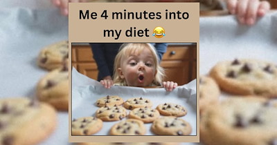 A fresh batch of homemade cookie memes to go back to our childhood with a warm glass of milk