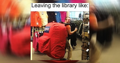 24 Library Memes That Have No Due Date (October 12, 2026)