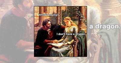 31 Fantasy Novel Memes About Getting Emotionally Attached to Dragons, Vampires and Fallen Angels