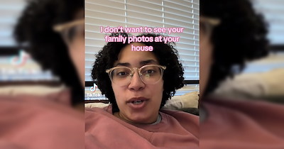Woman provokes outcry after insisting that people shouldn't display family photos in their homes: 'I'd rather see something that shows personality'