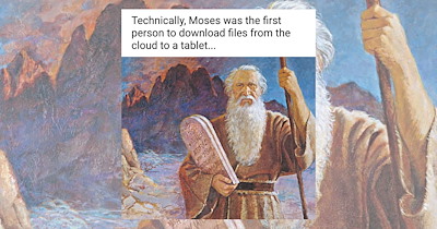 'Technically, Moses Was the First Person to Download Files From the Cloud to a Tablet…': 20 Classical Art Memes That Are Timelessly Relatable