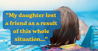Parents demand free swim lessons from mother of their daughter's friend after the ones that she gifted them for free were cancelled, cut off contact when refused: 'Their reaction caught me by surprise'