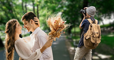 NE engaged couple blocks public park trail for their engagement photoshoot, refuses to let visitors pass, so two strangers ruin their pictures: ‘He went out on the stepping stones right behind them’
